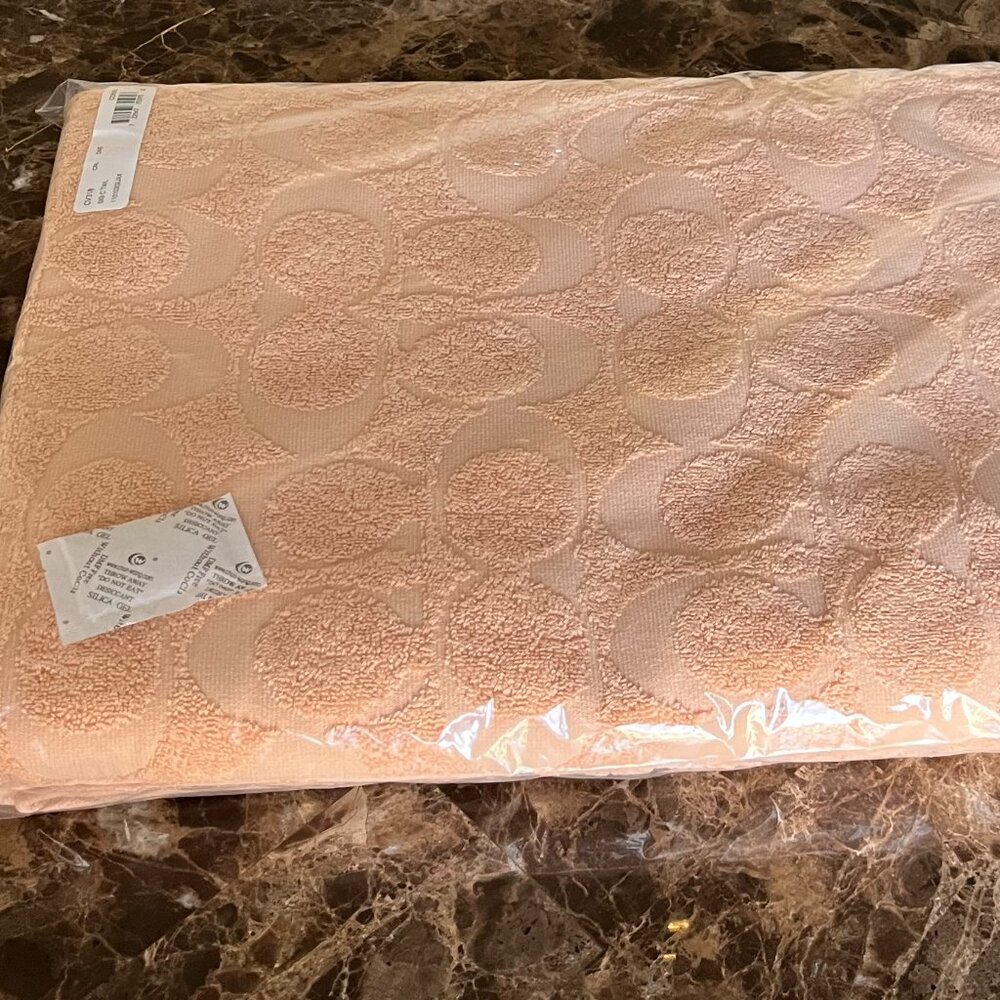 NWT Coach Terry Pool, Beach or Bath Towel